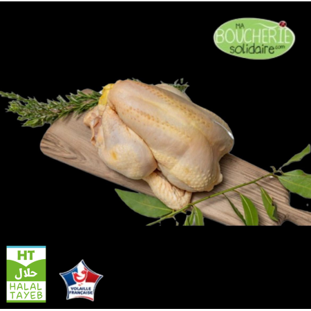Colis de 3 poulets naturels & éthiques – Halal AVS | Ma Boucherie Solidaire