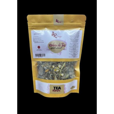 Herbes de Thé – Mélange Naturel – Coopérative Razan – Maroc – 35g