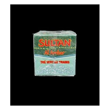 Sultan Al Ambar – Thé Vert en Grains – 200g
