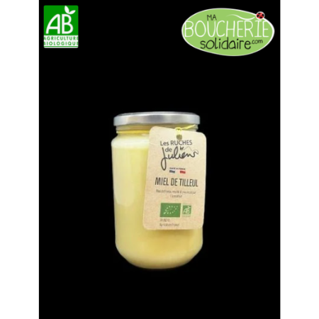 Miel de Tilleul BIO de France - Saveur Mentholée | 250g / 500g / 1kg
