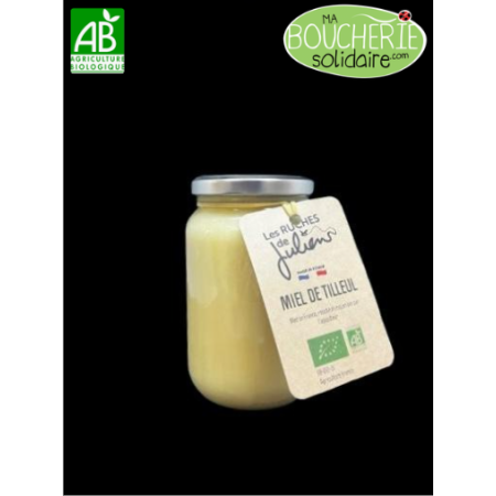 Miel de Tilleul BIO de France - Saveur Mentholée | 250g / 500g / 1kg