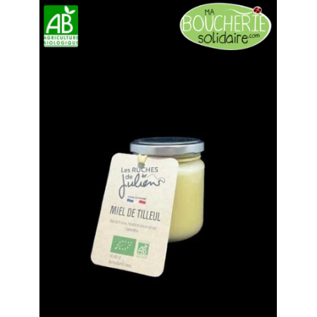 Miel de Tilleul BIO de France - Saveur Mentholée | 250g / 500g / 1kg