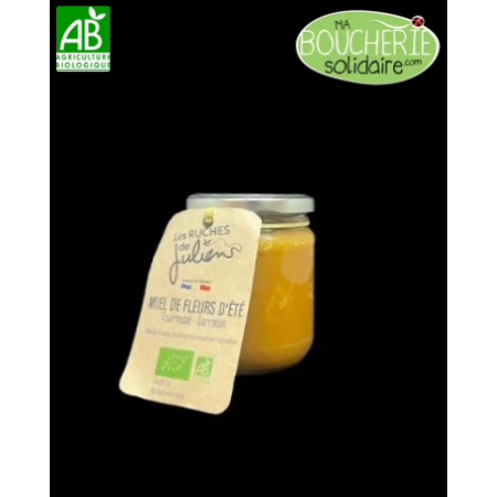 Miel de Fleurs d'Été BIO Tournesol & Sarrasin| 250g / 500g / 1kg
