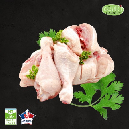 poulet issu d'élevage naturel éthique