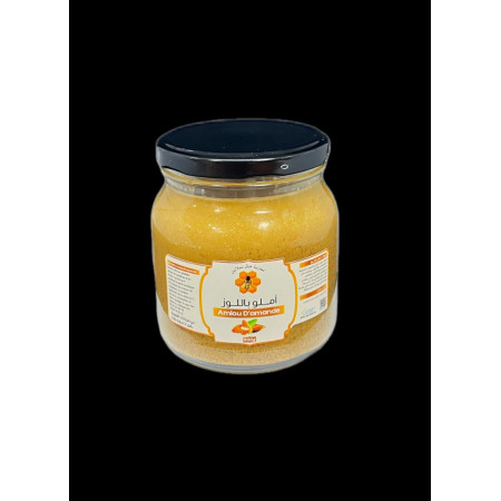 Amlou artisanal d’Agadir 500 g – Amande et huile d’argan
