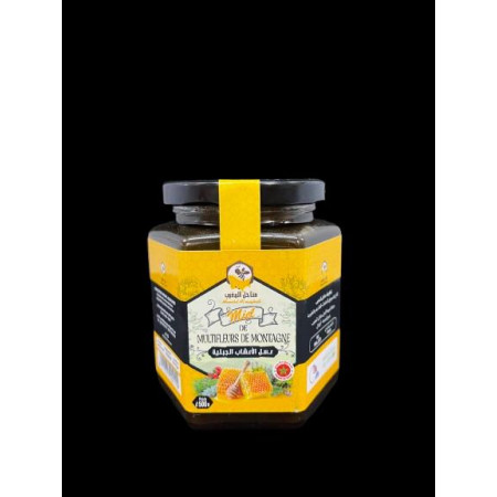 Miel multifleurs montagne maroc 500g