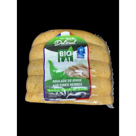 Roulade de Dinde aux Fines Herbes Halal