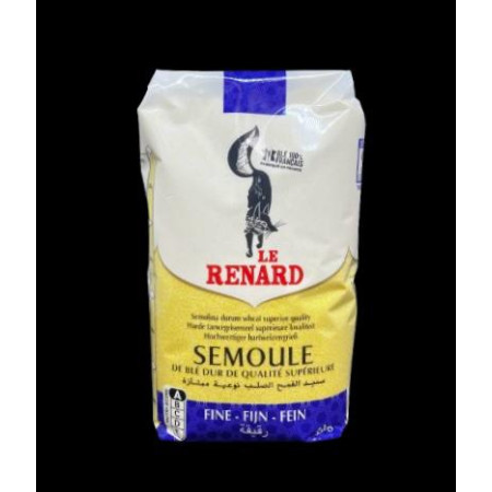 Semoule Fine de Blé Dur – 1kg