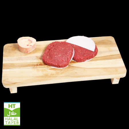 Steak Façonné de Bœuf – Halal – naturel & étique