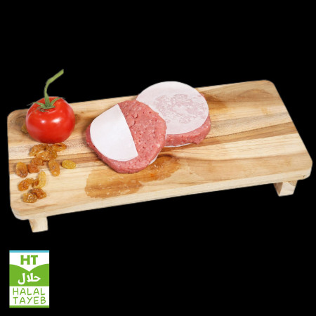 Steak Façonné de Bœuf – Halal – naturel & étique