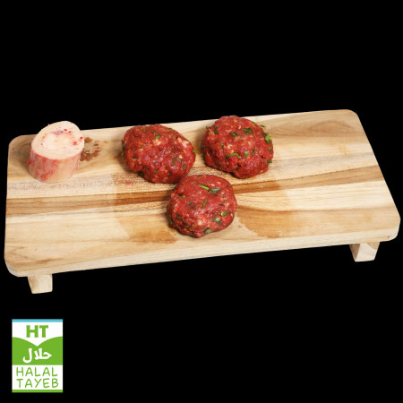 Kefta de Bœuf Halal Naturel & étique